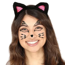 BIJOUX VISAGE ADHÉSIFS CHAT