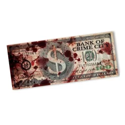 75 BILLETS FACTICES SANG BANQUE DOLLAR 6X15CM