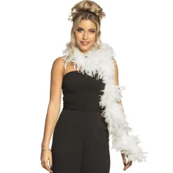 BOA PLUMES GLAMOUR 180CM 80G - BLANC