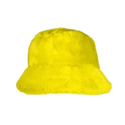 BOB IMITATION FOURRURE ASTRAKAN JAUNE FEMME
