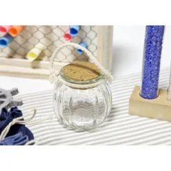 BOCAL ROND ANSE CORDE 7.5X8CM