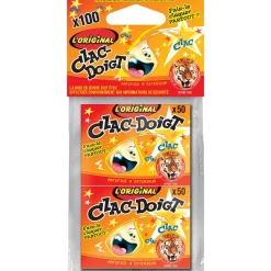 2 BOITES SACHET CLAC DOIGT - F1