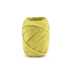 BOLDUC RUBAN CADEAU 5MMX10M PAILLETÉ OR