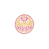 8 BOLS CARTON PINK LEMONADE 13.5CM BLANC