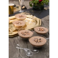 6 BOLS DÉGUSTATION RÉUTILISABLE 250CC TRANSPARENT