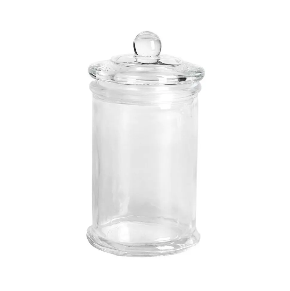 BONBONNIÈRE VERRE AVEC COUVERCLE 18.7CM