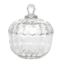 BONBONNIÈRE VERRE FLORENCE 10.5X9CM
