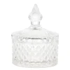BONBONNIÈRE VERRE STYLE IMPÉRIAL 11X8CM