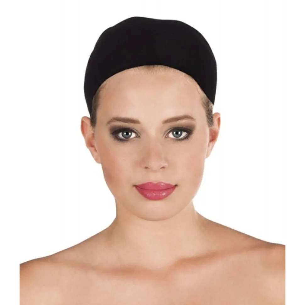 BONNET FILET À CHEVEUX NOIR