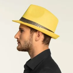 BORSALINO FUNKY JAUNE ADULTE
