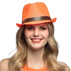 BORSALINO FUNKY ORANGE FLUO ADULTE