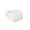 10 BOÎTES CARTON JOLIS BRINS 7X3.5CM BLANC