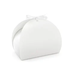 10 BOÎTES GÂTEAUX BLANC 16.5X14X9.5CM