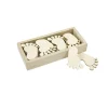 BOÎTE 36 SILHOUETTES PIED BOIS 2MM 3.8X2.7CM NATUREL