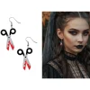 BOUCLES OREILLES CISEAUX COUTURE SANG FEMME