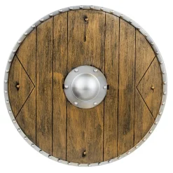 BOUCLIER GUERRIER MÉDIÉVAL VIKING CHEVALIER 40CM