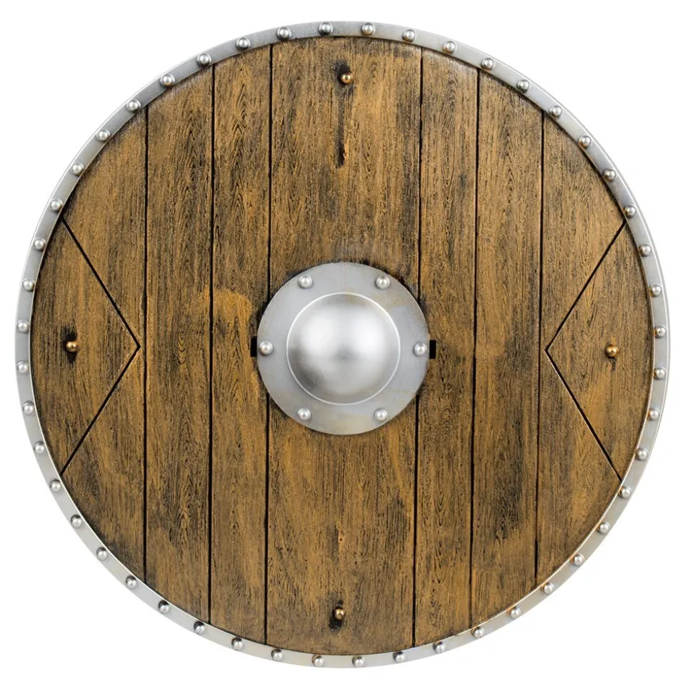 BOUCLIER GUERRIER MÉDIÉVAL VIKING CHEVALIER 40CM