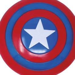 BOUCLIER PLASTIQUE CAPITAINE AMÉRIQUE 32CM