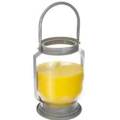 BOUGEOIR ET BOUGIE CITRONNELLE 1.8KG