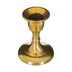 BOUGEOIR MÉTAL 7.5CM OR