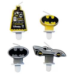 BOUGIE ANNIVERSAIRE CIRE BATMAN GOTHAM CITY