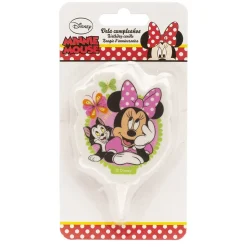 BOUGIE ANNIVERSAIRE 2D MIINNIE 7.5CM