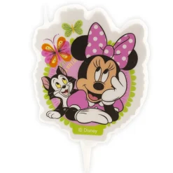 BOUGIE ANNIVERSAIRE 2D MIINNIE 7.5CM