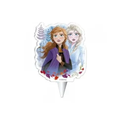 BOUGIE ANNIVERSAIRE REINE DES NEIGES 8CM