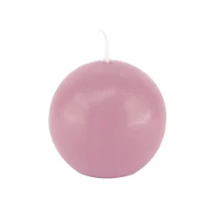 BOUGIE BOULE SÉCURITÉ 23H 80MM ROSE ANTIQUE
