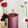 BOUGIE CHIFFRE 1 CIRE ANNIVERSAIRE 4.5CM OR