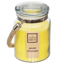 BOUGIE CITRONNELLE DÉCO CORDE