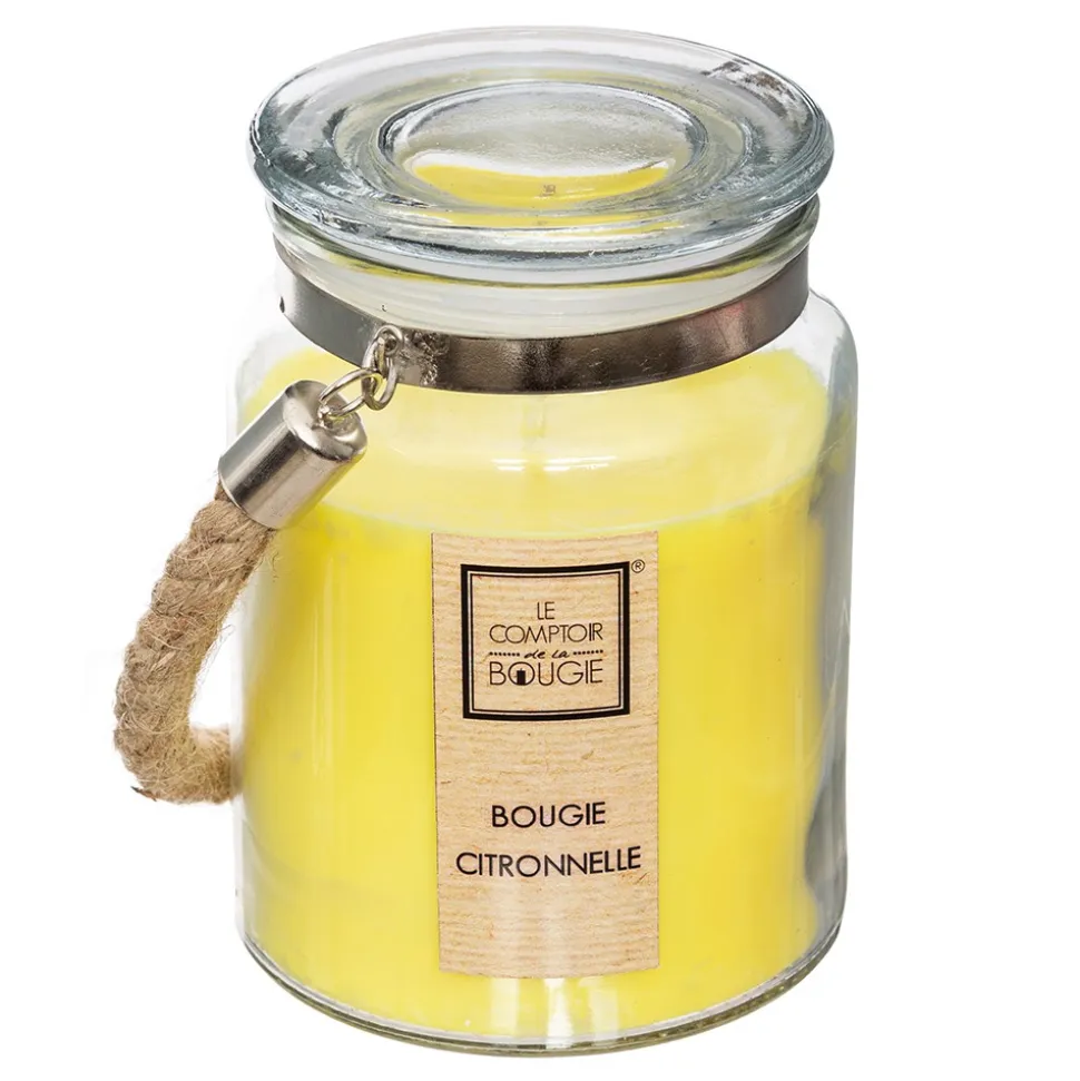 BOUGIE CITRONNELLE DÉCO CORDE