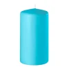 BOUGIE CYLINDRE SÉCURITÉ 15H 70X50MM TURQUOISE