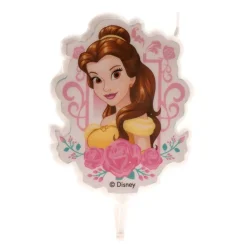 BOUGIE 2D ANNIVERSAIRE BELLE 7.5 CM