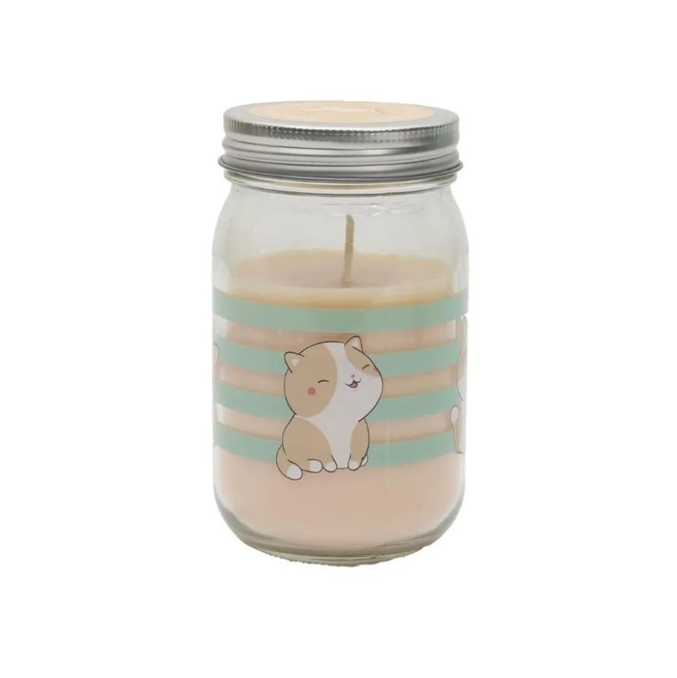 BOUGIE PARFUMÉE BOCAL KAWAII 7.5X13X7.5CM PASTEL