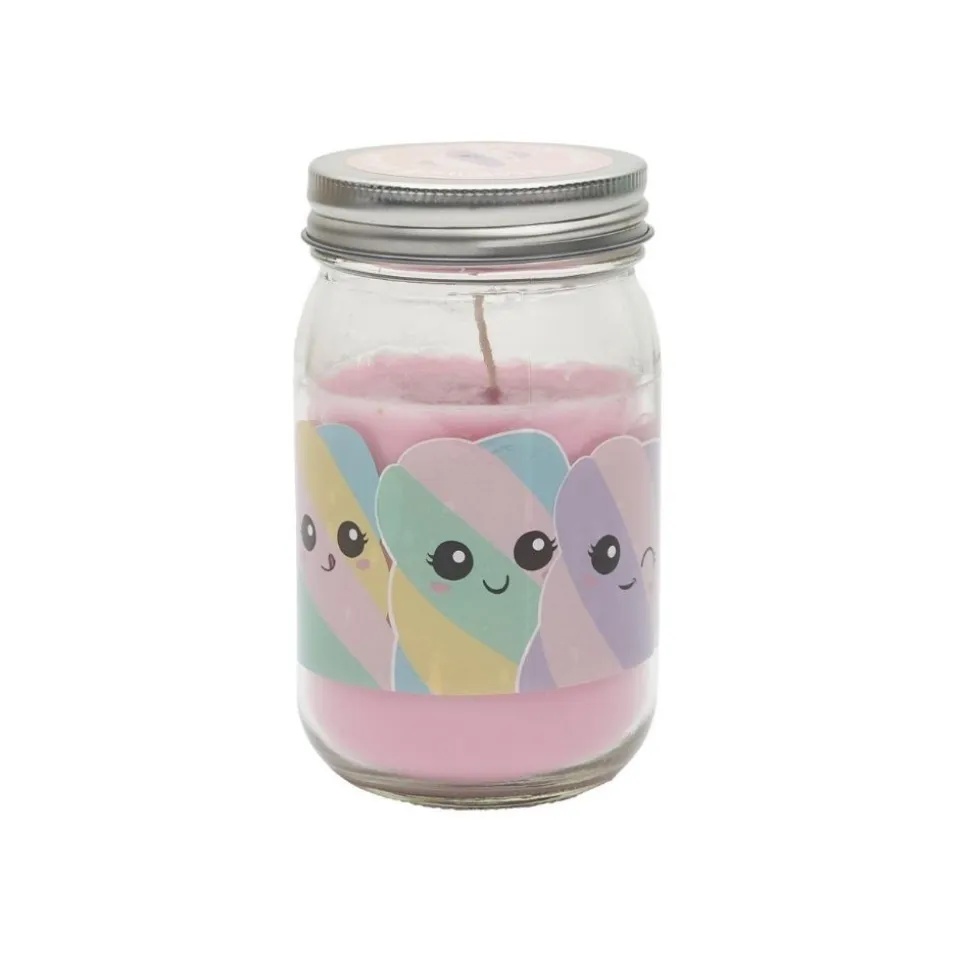 BOUGIE PARFUMÉE BOCAL KAWAII 7.5X13X7.5CM PASTEL