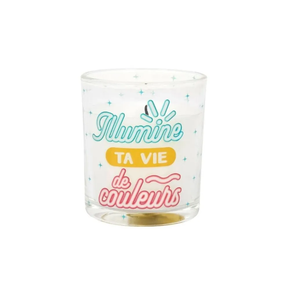 BOUGIE PARFUMÉE CERISIER LED COULEUR CHANGEANTE