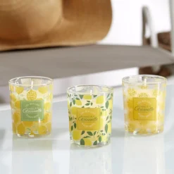 BOUGIE PARFUMÉE CITRONNELLE 6.5CM