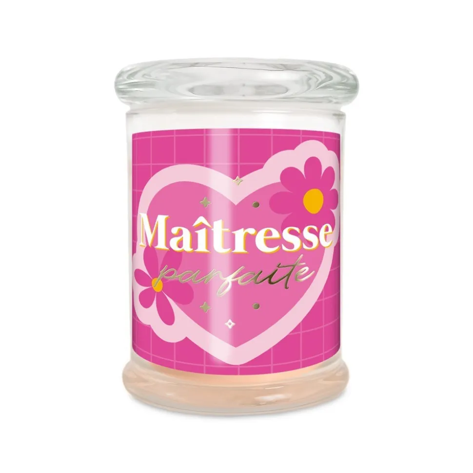 BOUGIE PARFUMÉE JASMIN VERRE MAÎTRESSE 10.5CM