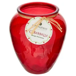 BOUGIE PARFUMÉE VERRE FRUIT CITRONNELLE 550G 40H