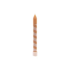 10 BOUGIES ANNIVERSAIRE ÉCLAT AVEC BOBÈCHES 7.8CM