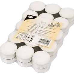 30 BOUGIES CHAUFFE-PLATS LONGUE DURÉE