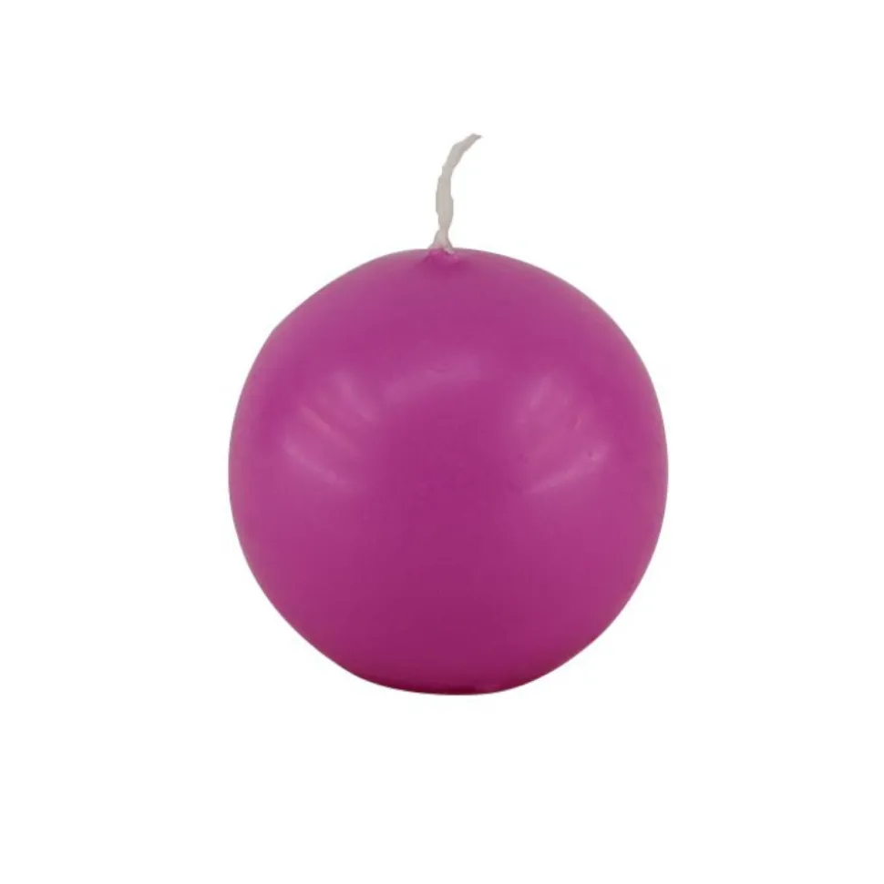 BOUGIE SÉCURITÉ 10H 60MM FUCHSIA
