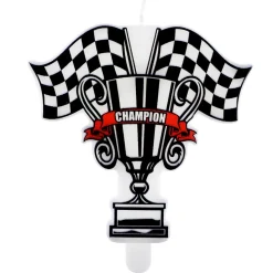 BOUGIE TROPHÉE COURSE FORMULE 1 7.3X8CM