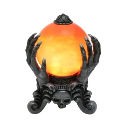 BOULE CRISTAL HALLOWEEN AVEC MAINS