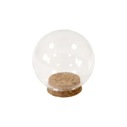 BOULE VERRE OUVERTURE 45MM SUPPORT LIÈGE 8CM