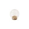 BOULE VERRE OUVERTURE 28MM SUPPORT LIÈGE 5.5CM
