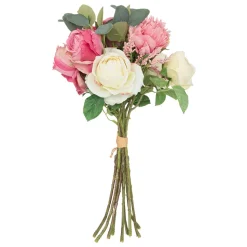 BOUQUET FLEURS ARTIFICIELLES 50X30CM MULTICOLORE