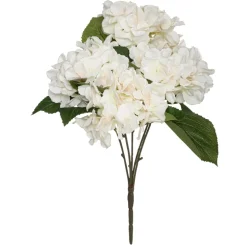 BOUQUET FLEURS HORTENSIA ARTIFICIEL 42CM Ø25CM