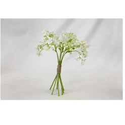 BOUQUET GYPSOPHILE ARTIFICIELLE LIEN 30CM BLANC